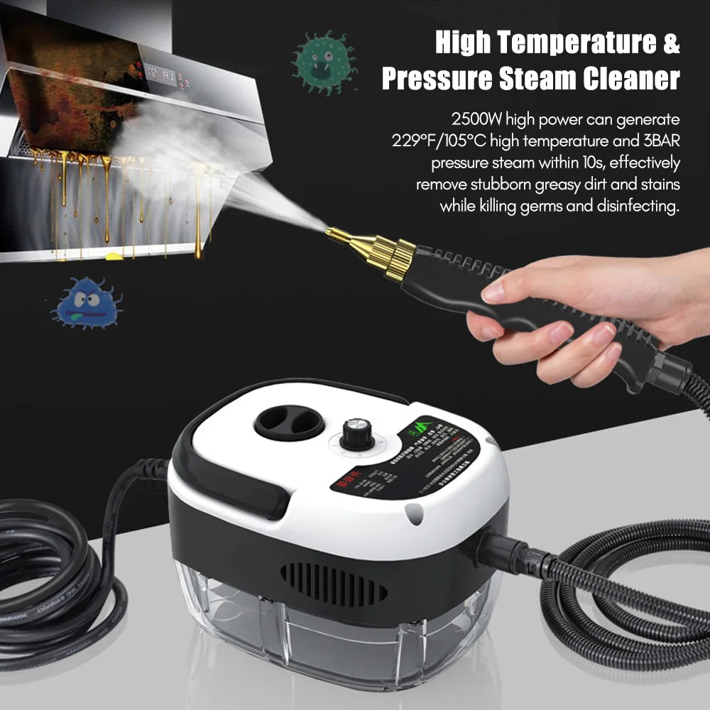 Nettoyeur vapeur portatif haute température 2500 W